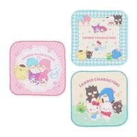 Amazon｜サロンジェ サンリオ ミニタオル 3枚 セット キャラクターズ