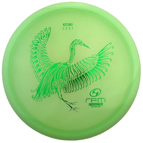 Kotuku by RPM Discs | Premium Cosmic Plastic | Straight Intermediate Disc Golf Midrange (Colors Vary)