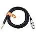 tisino XLR Female to 1/4 Inch (6.35mm) TRS Jack Lead Balanced Signal Interconnect Cable XLR to Quarter inch Patch Cable - 6.6 Feet