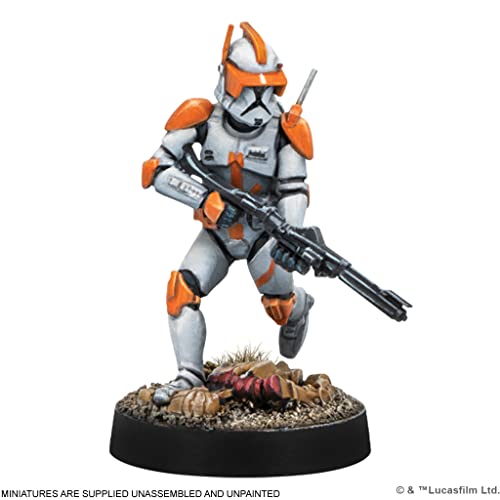 Atomic Mass Games Star Wars Legion Clone Commander Cody Expansion | Two Player Battle Game | Miniatures Game | Strategy Game For Adults And Teens | Ages 14+ | Average Playtime 3 Hours | Made #TOP3