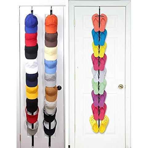 Perfect Curve - Organize Your Baseball caps and Your flip Flops. Cover
