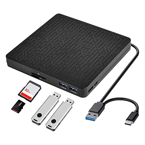 Lecteur DVD externe USB 3.0 Type-C et graveur CD pour PC portable - 7