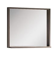 Algopix Similar Product 4 - Fresca Allier 30 Gray Oak Mirror with