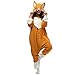 Produktbild Tier Adult Cute Corgi Dog Pyjamas Footed Kigurumi Onesies Cosplay Unisex Nachtwäsche Weihnachten S.