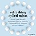 XyloBurst - Xylitol Mints | Sugar Free Breath Mints for Oral Health | Gluten Free, Vegan, Keto Friendly | Aspartame Free Mints | Peppermint | 200 Count Jar