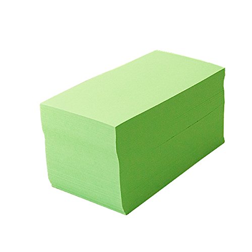 Office Line - Cartoncini Rettangoli, Verde, 130