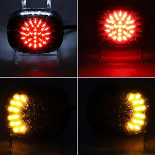 Feu stop arrière et clignotants pour moto Dyna Low Rider