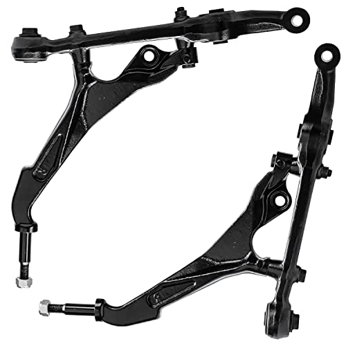 Image of Detroit Axle - 14pc Front End Control Arms Kit for 92-95 Honda Civic, 2 Lower Control Arms 4 Ball Joints 2 Sway Bars 4 Tie Rods 2 Boots 1992 1993 1994 1995 Replacement