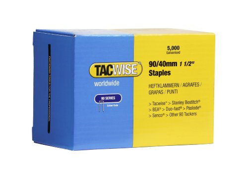 Tacwise 0311 90/40 mm Narrow Crown Staples - Box of 5,000