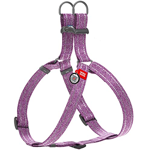 WAUDOG Re-Cotton Dog Harness Eco-Friendly Dog Harness for Small, Medium & Large Dogs - Reflective...