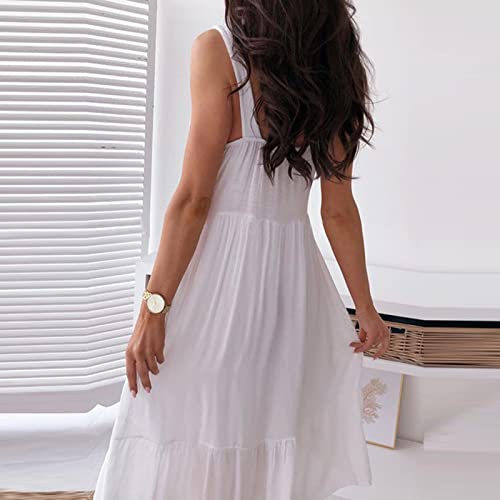 AMhomely UK Stock Women Dresses Sale Clearance Solid Color Jumpsuit Short Skirt Sexy Off Shoulder Waist Sleeveless Dress Ladies Casual Plus Size Bohemian Long Maxi Summer Beach Swing Dress steampunk buy now online AMhomely UK Stock Women Dresses Sale Clearance Solid Color Jumpsuit Short Skirt Sexy Off Shoulder Waist Sleeveless Dress Ladies Casual Plus Size Bohemian Long Maxi Summer Beach Swing Dress steampunk buy now online