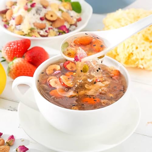 Lotus Root Powder,Chinese Food,red date And Nuts Brewing Lotus Root Starch,Sweet Snacks,low Calorie Healthy Instant Breakfast
