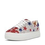 Betsey Johnson Women's Sidny Sneaker, Stars, 8
