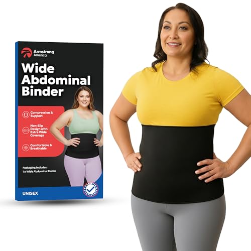 Image of Abdominal Binder Post Surgery Tummy Tuck | Postpartum Belly Band Wrap | Post C Section Belly Binder | Stomach Compression Hernia Belt For Men or Women After Pregnancy Hysterectomy (XXL)