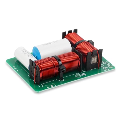 Image of 3 Way Crossover Board 2 Unit, 150W Max Power 3 Way HiFi Speaker Crossover Network, Heavy Duty 100% Pure Copper Inductor 4 to 8 OHMS Frequency Devider