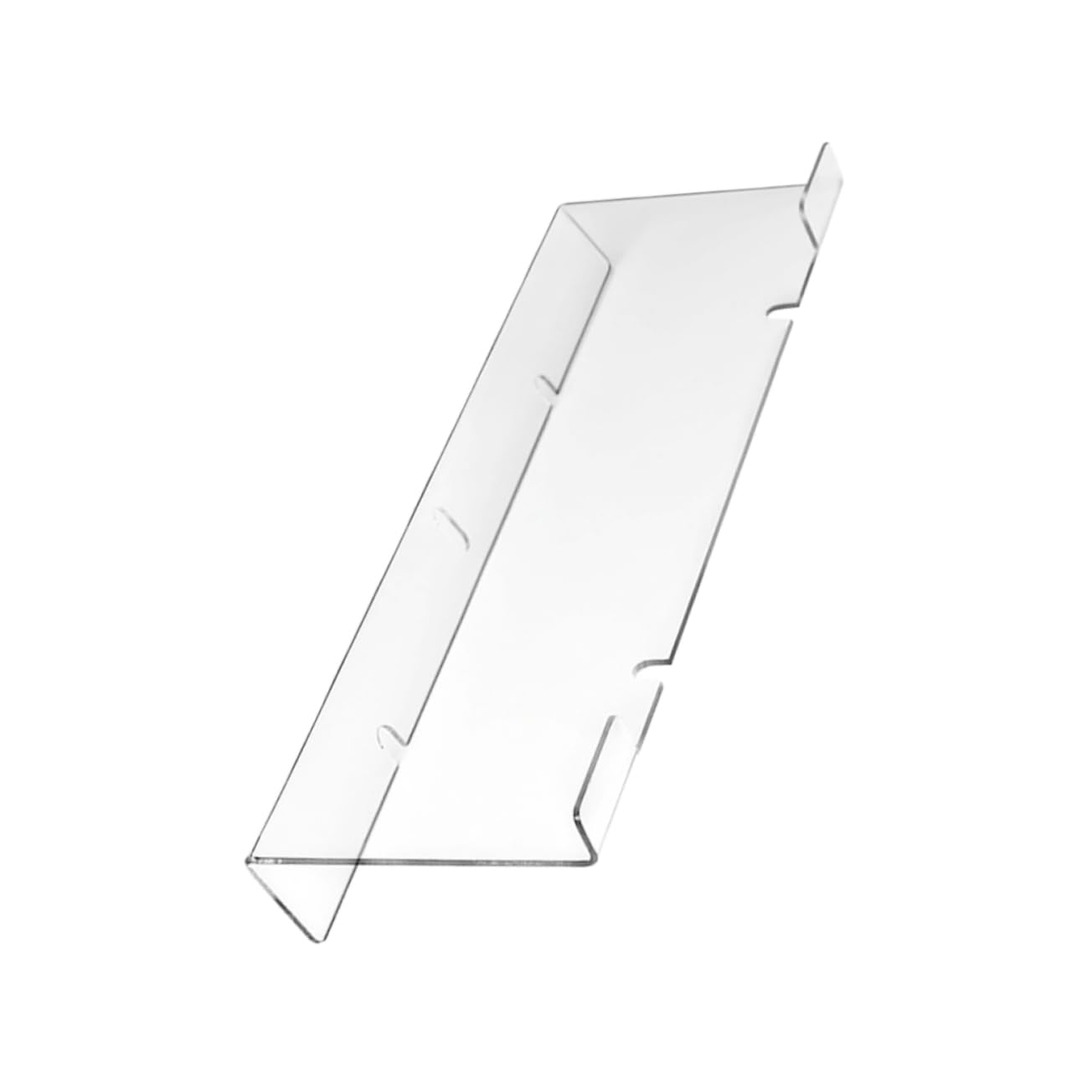 GRIRIW Ergonomic Keyboard Tray Acrylic Pc Stand Gaming Keyboard Riser Office Desk Accessory