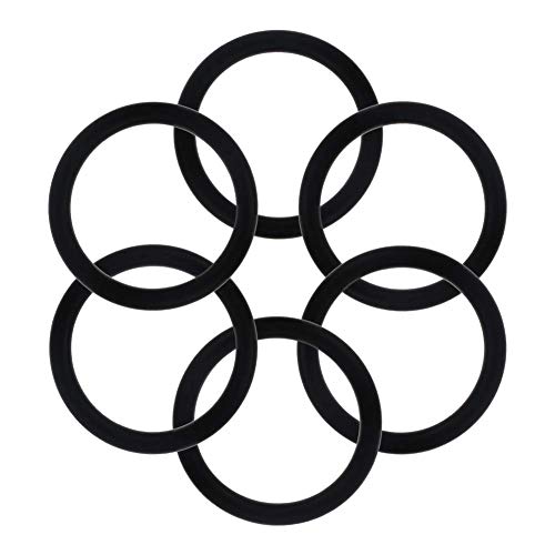 Heyiarbeit 外径55mm 内径43.6mm 幅5.7mm 10個入り Oリング Oリングセット O型リング ニトリルゴム シリコーンOリング ゴムガスケット ゴムリングセット ラバー パッキン 耐熱 耐油 防水 機械修理 車 エアコン 完全密封