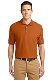 Port Authority - Silk Touch Polo. K500 - Texas Orange_M
