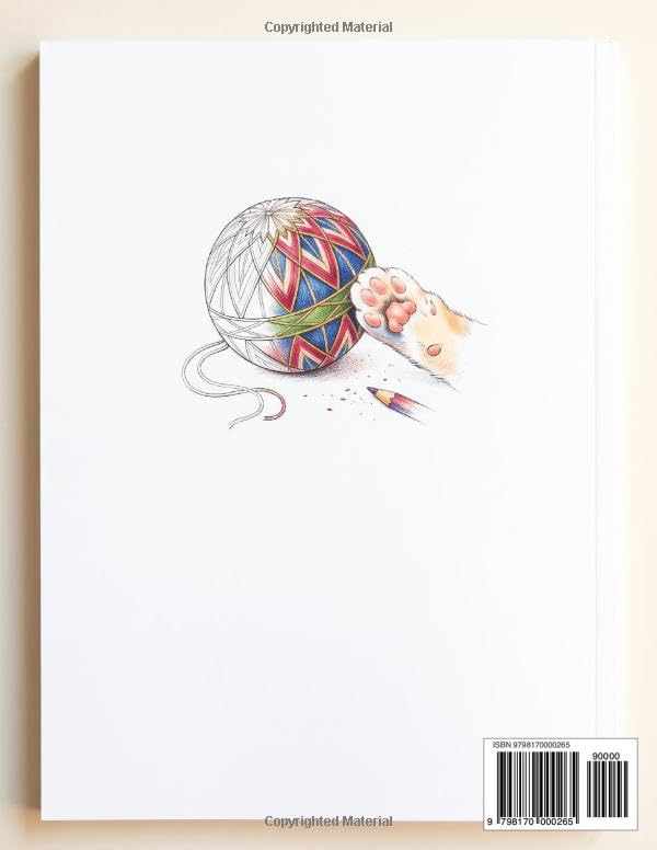 FOLK TOYS & CATS: Traditional Japanese Coloring Book image 3