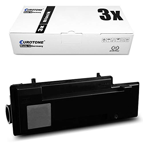 Toner pour Utax LP 3235 Eurotone résout les textes clairs avec ce lot de 3 noir 4423510010