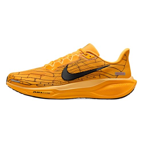 Nike Pegasus 41 LV8 Men's Road Running Shoes (University Gold/Soft Yellow/Black)