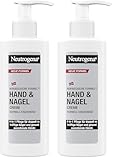 Neutrogena Hand & Nagel Creme (150 ml), feuchtigkeitsspendende Handcreme mit 4-in-1 Pflege für schöne Hände & Nägel, schnell einziehende Hautpflege mit Panthenol & Glycerin im Handcreme Spender