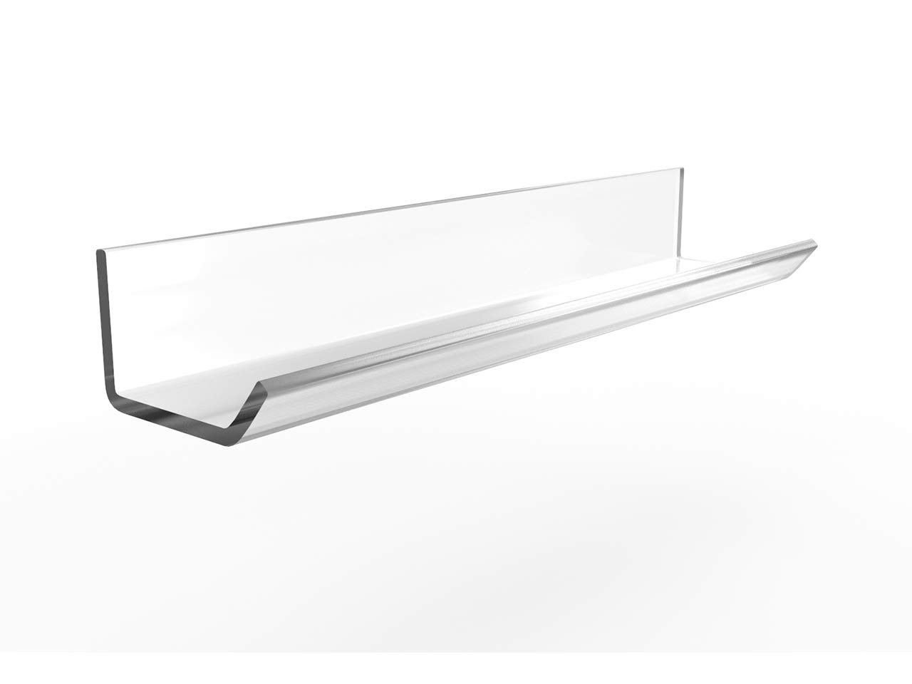 ALLboards Acrylic Plastic Glue Shelf Perfect for Glass Whiteboards (25 cm)