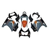 Gray Orange Black Injection Fairing Kit Fit for Kawasaki EX250R Ninja 250 2008 2009 2010 2011 2012 EX 250R 08 09 10 11 12 ABS Plastics Sportbikes Fairings Bodywork Body Kit Body Frame Cowlings