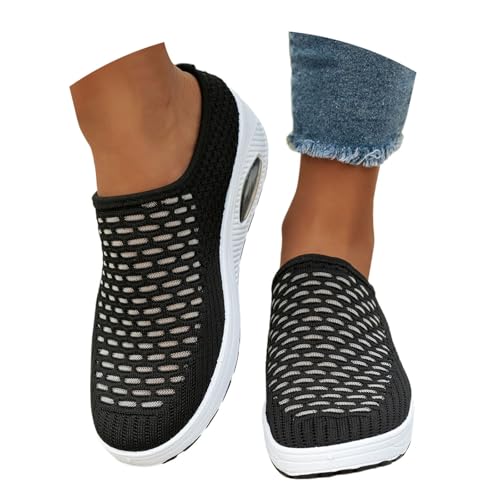 Basket noir pantoufles confortable léger pour pieds sensibles
