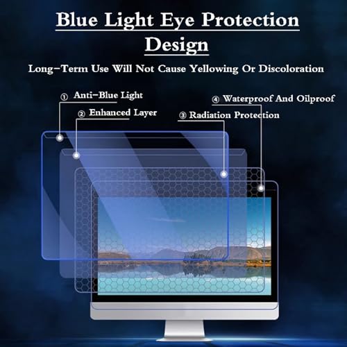 Protector de pantalla colgante para ordenador en teletrabajo diario 6