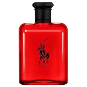 Ralph Lauren Polo Red Eau de Toilette, Aftershave for Men, Fresh Woody Spicy Scent with Saffron, Red Grapefruit, Deep Redwood, Medium Intensity, Luxury Perfume for Men