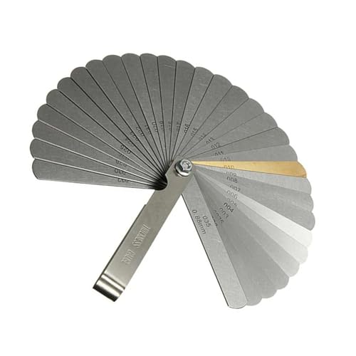 Calibrador de espesores 32 hojas 0.04-0.88 mm miniatura 3