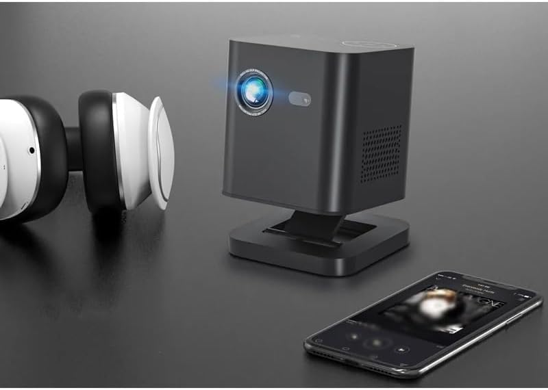 Mini proiettore tascabile 4K, Smart Android, WiFi, DLP a LED per esterni, video proiettore home theater 1080p