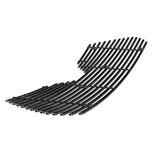 Image of APS Compatible with Toyota Highlander 2020-2026 Main Upper Stainless Steel Black 8x6 Horizontal Billet Front Grill Grille Insert T65041J