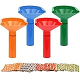 150 Coin Wrappers & 4 Coin Sorter Tubes，4 Color-Coded Coin Counters with Assorted Coin Wrappers