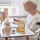 Skeadex Ramadan Kalender, Ramadan Deko Aus Holz, Eid Mubarak Dekoration, 30 Tage Countdown Adventskalender, DIY Ramadan Dekoration Kalender für Zuhause