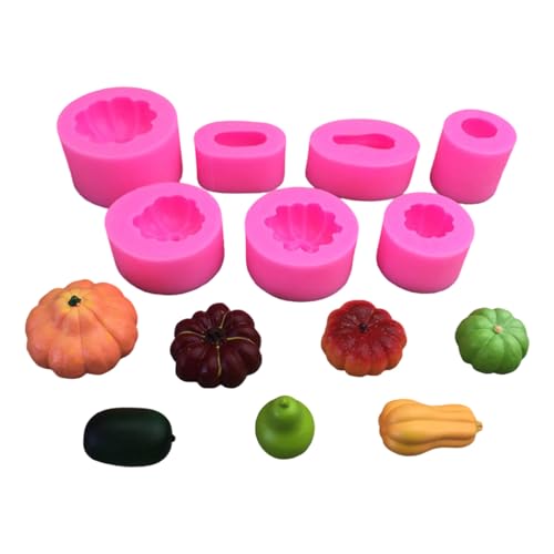 Juego de moldes de silicona para chocolate 7 formas miniatura 6