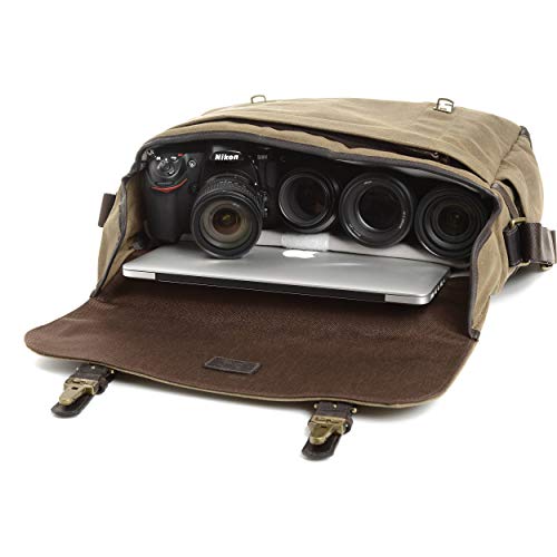 ONA - The Union Street - Camera Messenger Bag - Field Tan Waxed Canvas (ONA5-003RT)