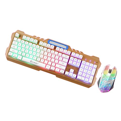 �Z�b�g �Q�[���L�[ Usb�L�[�{�[�h ���J�j�J���L�[�{�[�h ���� �}�E�X�ƃL�[�{�[�h ���K T 2�z���C�g 47X16.5X3.6CM