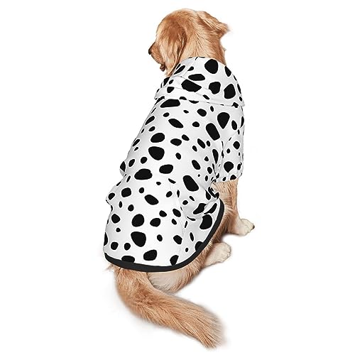 Disfraz para perro Dalmatian XXL animal estampado miniatura 1