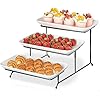 Amazon.com | Delling Large 3 Tier Serving Tray Set, 14 Inch Tiered ...