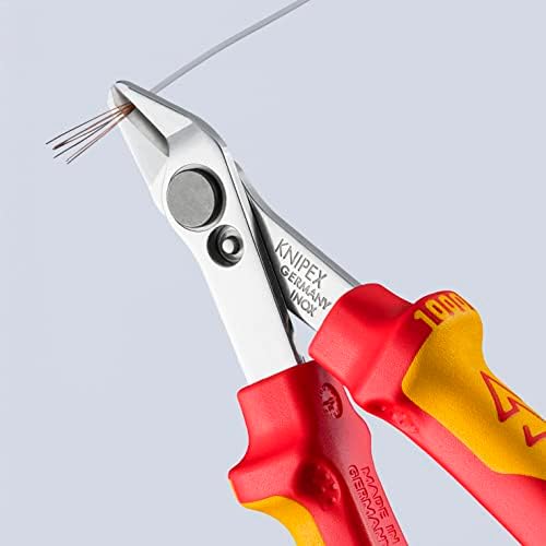 Knipex Electronic Super Knips® VDE insulated with multi-component grips, VDE-tested 125 mm 78 06 125