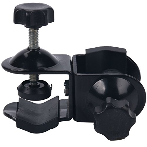 Heavy Duty Metal Dual Double U Clip Clamp for Photo Studio Boom Arm Light Stand