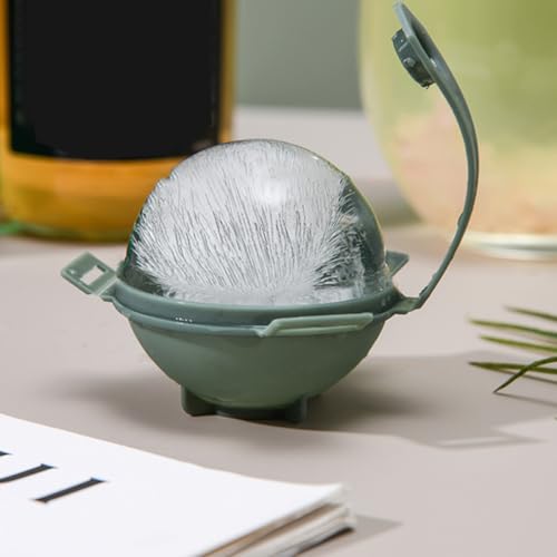 Molde para bolas de hielo Beaupretty de plástico verde 10 piezas miniatura 2