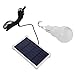 Produktbild Outdoor/Indoor Solarbetriebene led-beleuchtung System Licht Lampe 1 Glühbirne solarpanel Low-power camp nightfair reise verwendet Camping Glühbirne