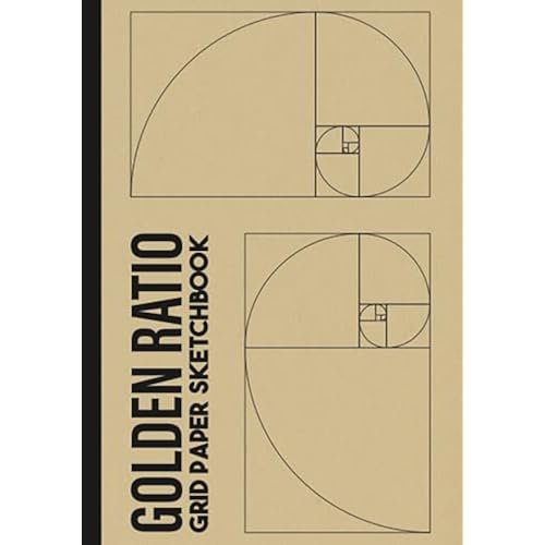 Snapklik.com : Golden Ratio Grid Paper Sketchbook: Fibonacci Sequence ...