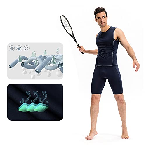 yeacher Shorts Esportivos Masculinos Com 3 Itens. Cueca De Treino Ativo. Calções Masculinos De Compr