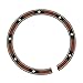 BQLZR 112mm OD Multicolor Geometric Pattern Sound Hole B-104 Rosewood Rosette for Folk Acoustic Guitar