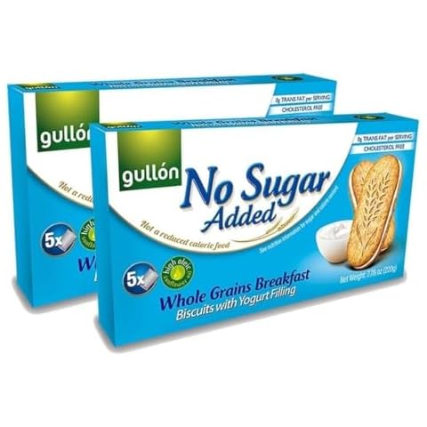 Gullon breakfast yogurt biscuits with whole grains 7.76 oz Cover