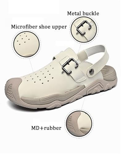 Men's Fashion Sports Sandals Adjustable Heel Slippers Outdoor Fisherman Pool Beach Shoes Hiking Climbing2